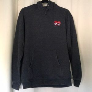 Men’s Krooked Embroidered Eyes Hoodie